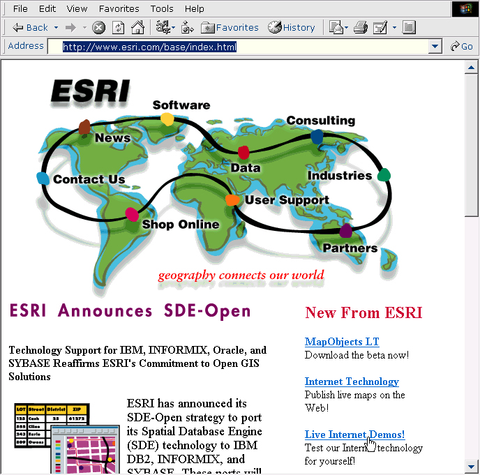 Link to esri.com