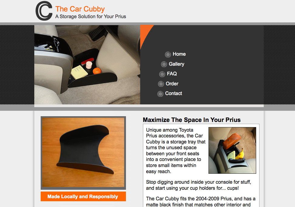 The Car Cubby Site